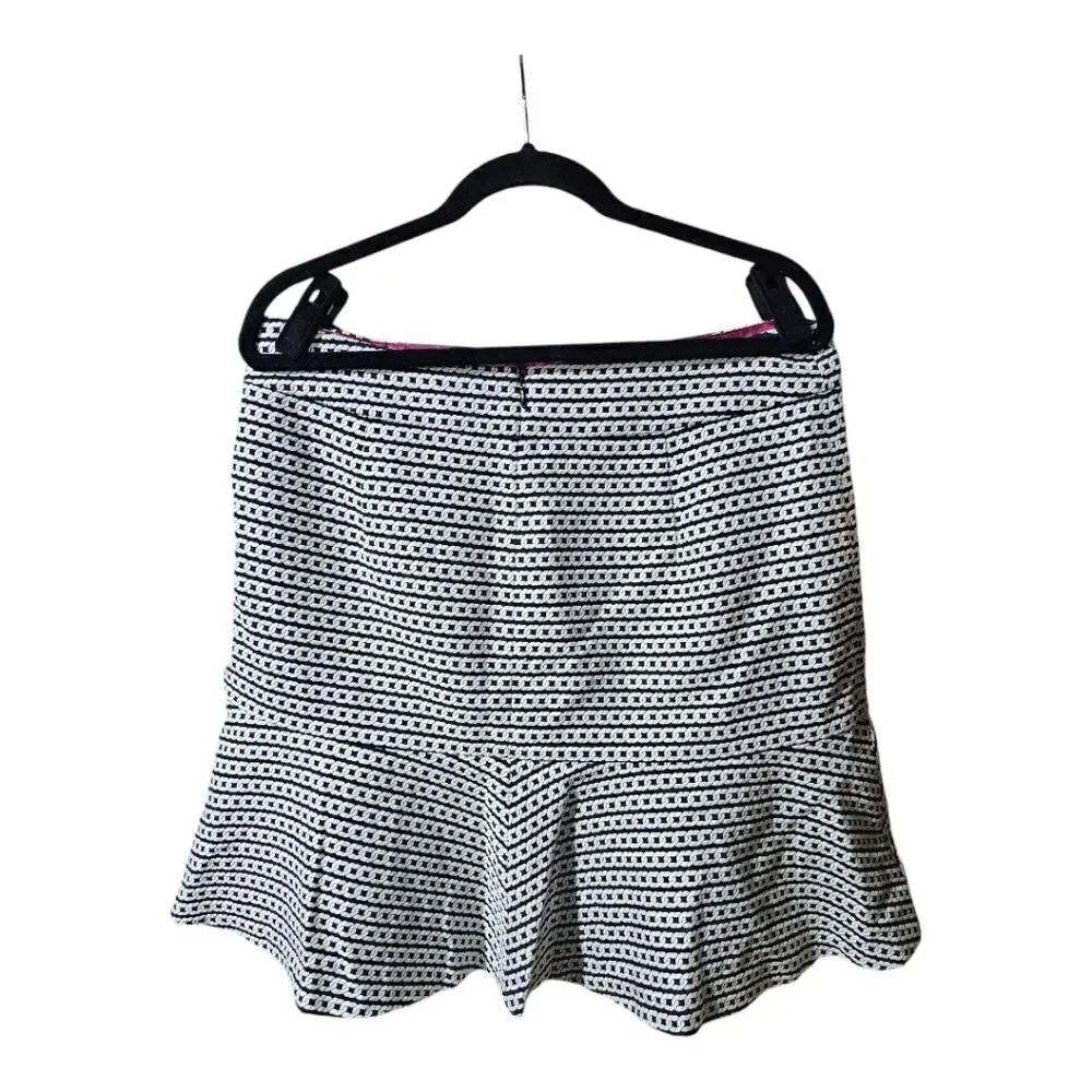 BANANA REPUBLIC‎ NWT Chain Print Flounce Skirt - Size 12